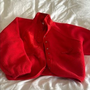 Free People Movement Red Sherpa